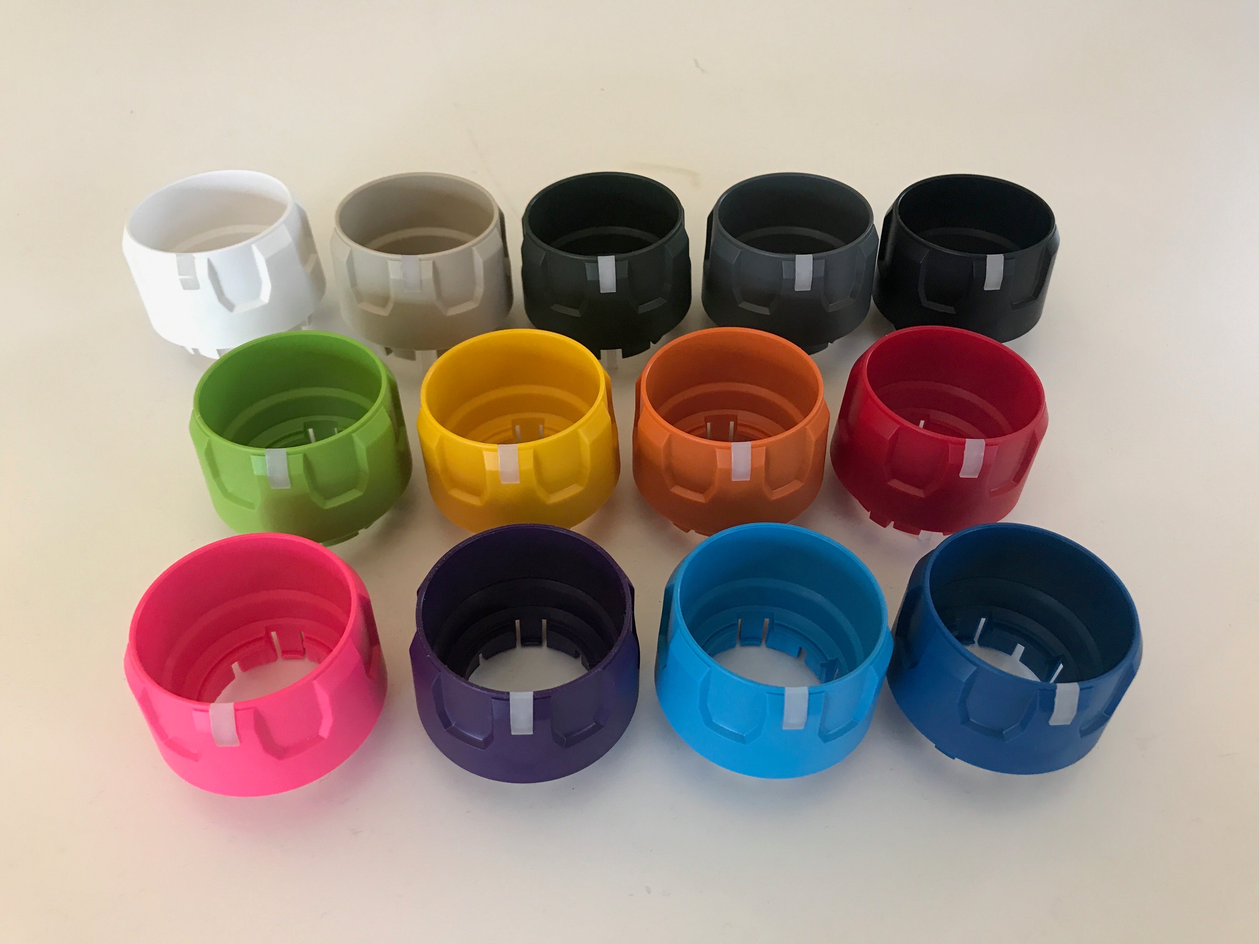Climate Knobs (2011-2018 Wrangler JK) - CHIEF BLUE
