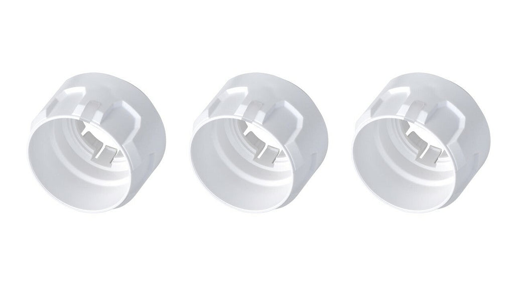 Climate Knobs (2011-2018 Wrangler JK) - WHITE