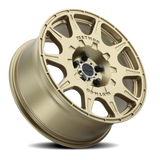 Method MR502 RALLY 17x8 +38mm Offset 5x4.5 67.1mm CB Gold Wheel