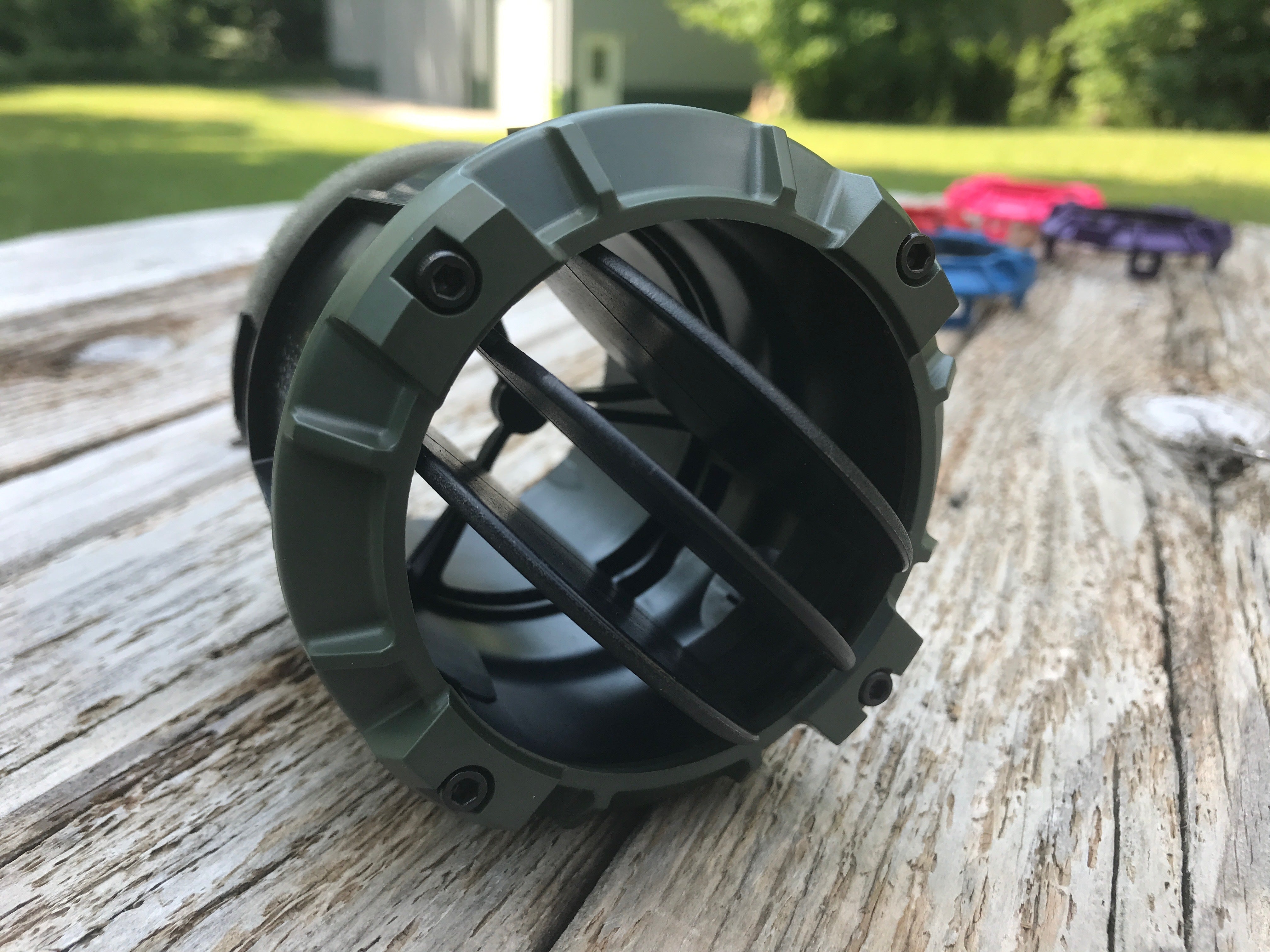 Vent Rings (2011-2018 Wrangler JK) - ARMY GREEN