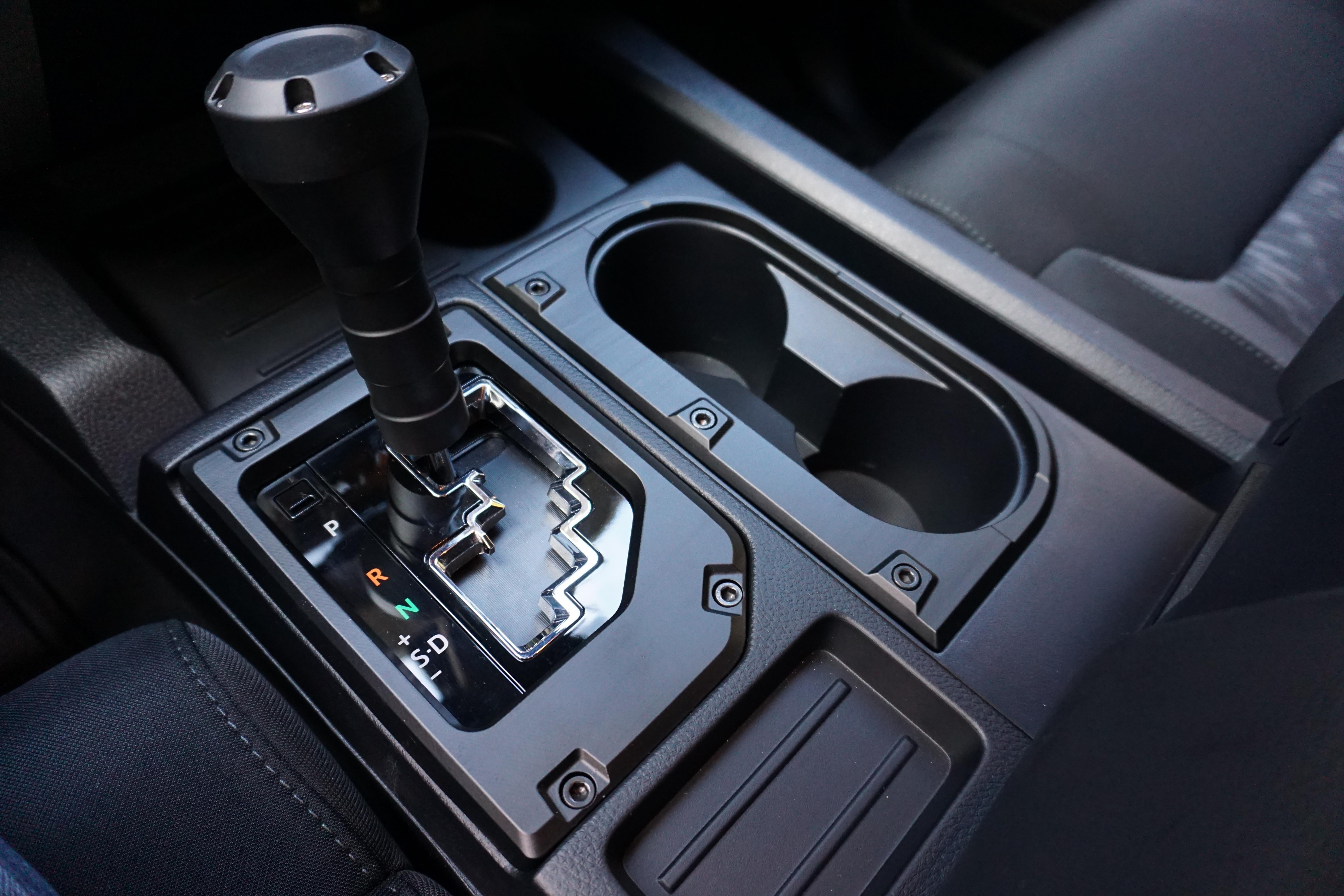 Cup Holder/Shifter Trim Rings (2014-2021 Tundra) - BLACK