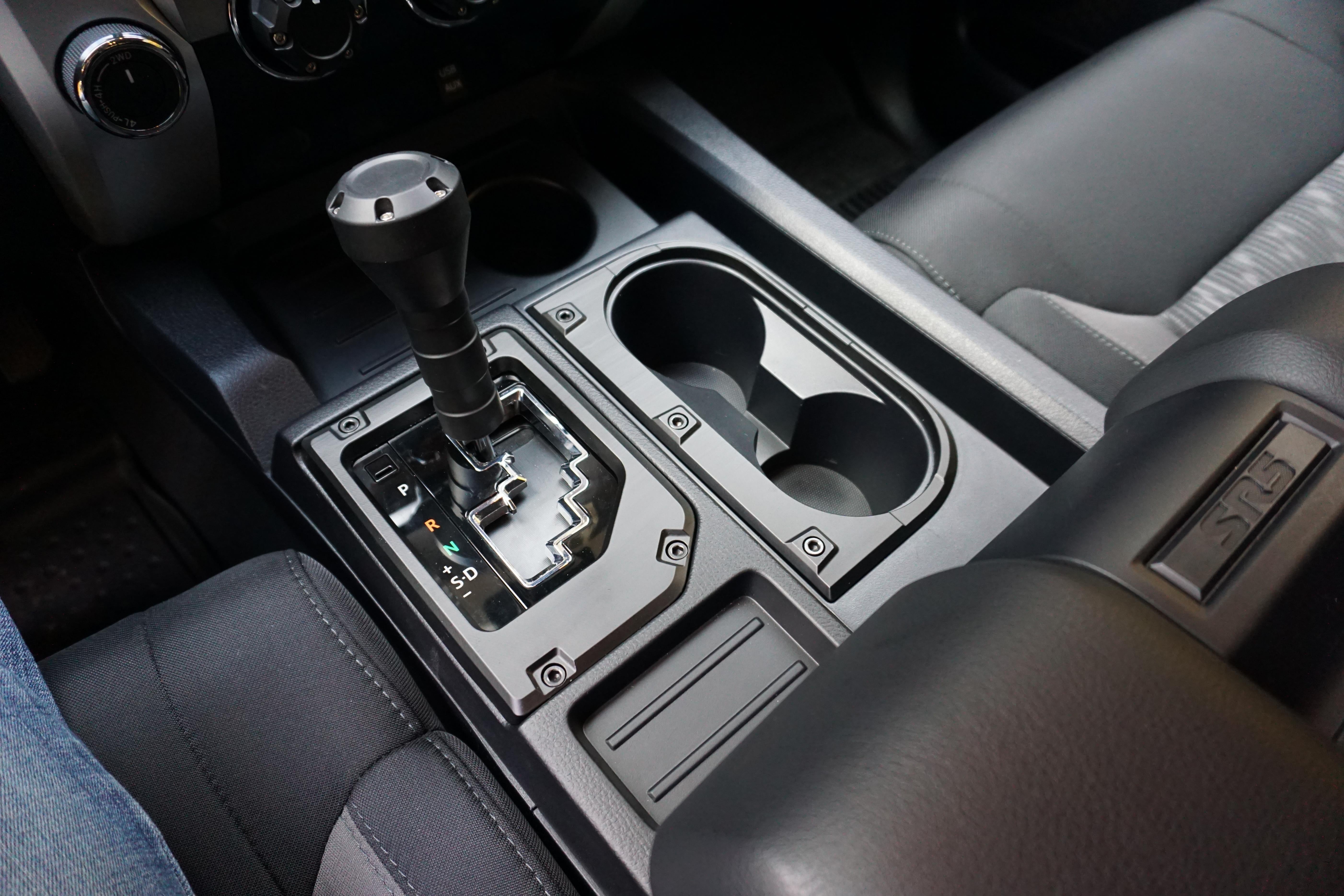 Cup Holder/Shifter Trim Rings (2014-2021 Tundra) - RED