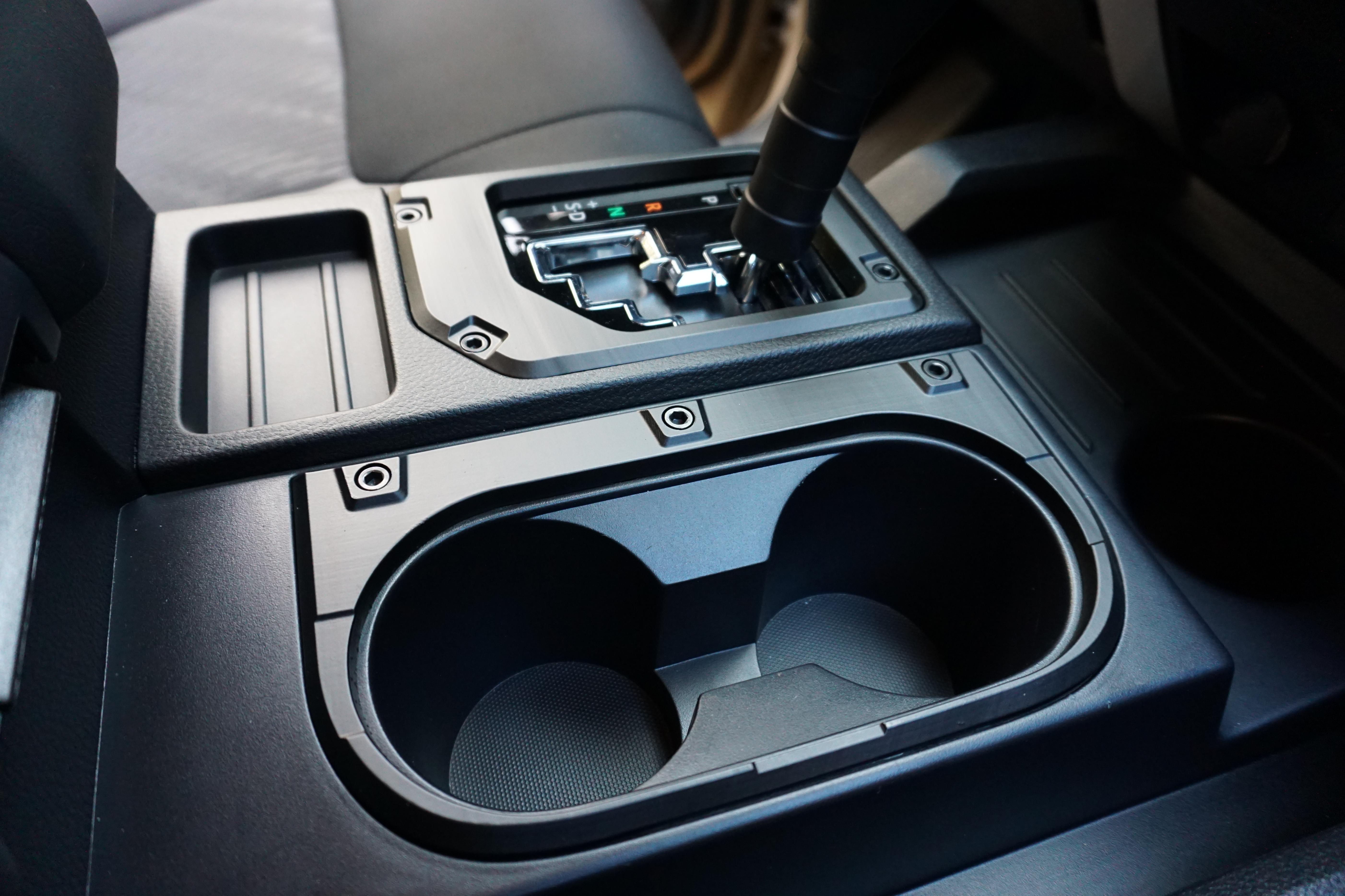 Cup Holder/Shifter Trim Rings (2014-2021 Tundra) - LUNAR ROCK