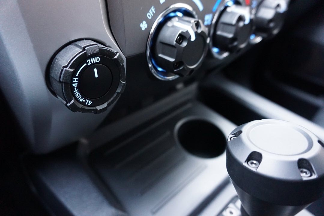 4x4 Knob (2016-2023 Tacoma / 2014-2021 Tundra) - BLACK