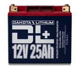 Dakota Lithium Plus DL+ 12V 25Ah 300CCA Battery