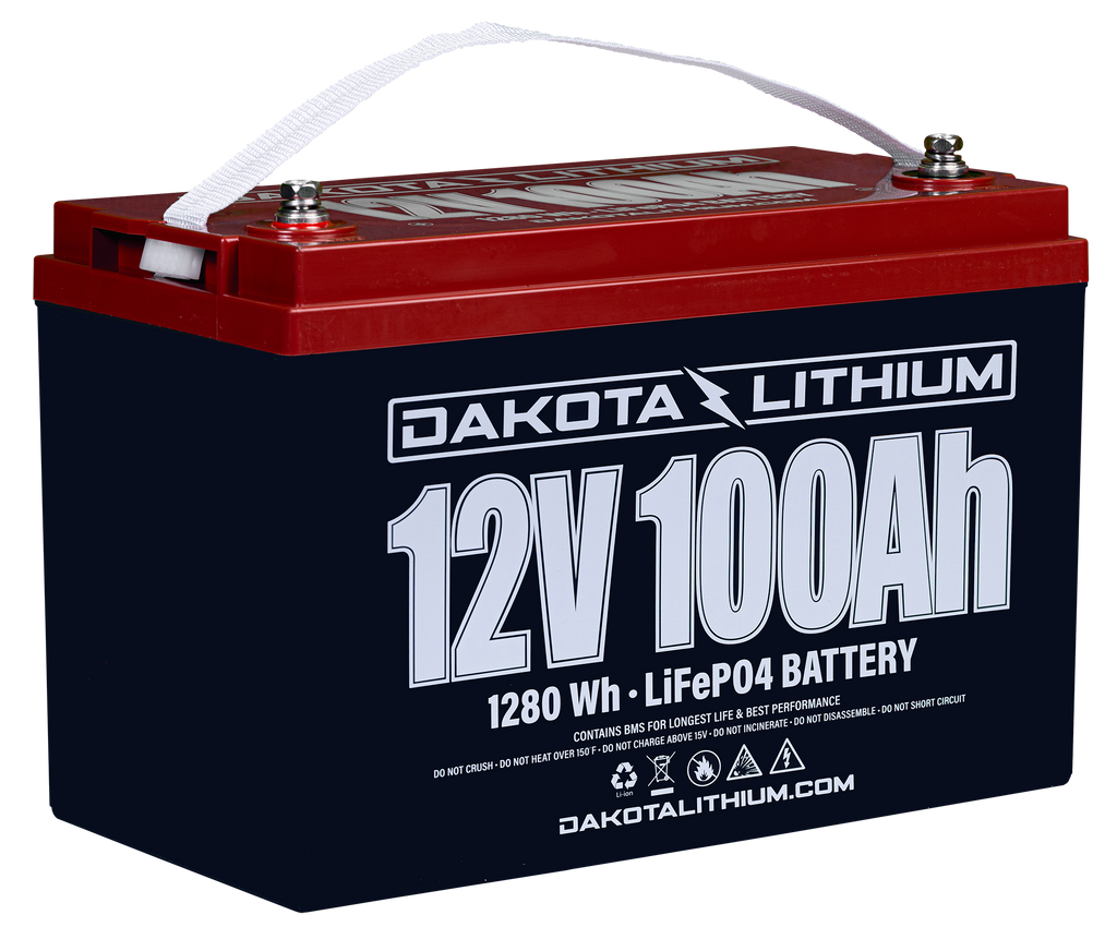 Dakota Lithium 12V 100Ah Deep Cycle LiFePo4 Battery