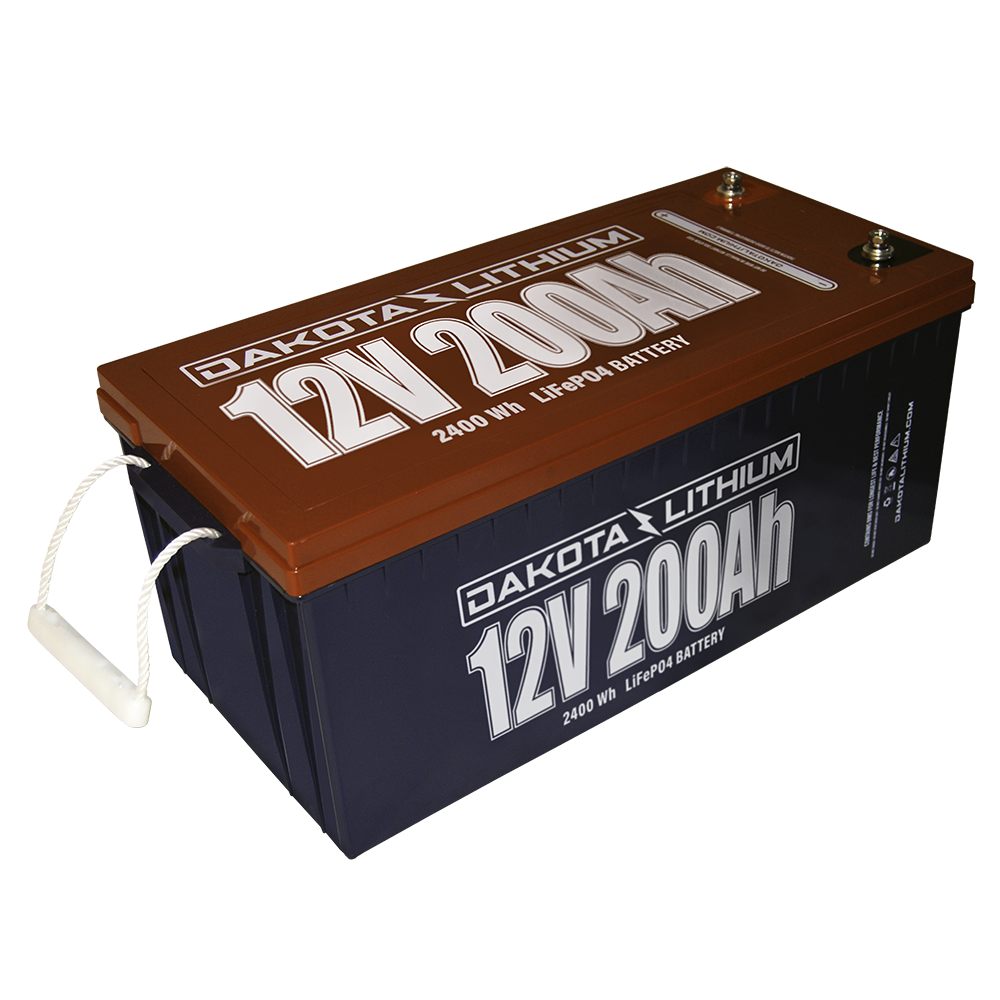 Dakota Lithium 200 Ah 12V LiFePo4 Deep Cycle Battery