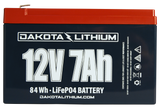 Dakota Lithium 12V 7Ah Battery
