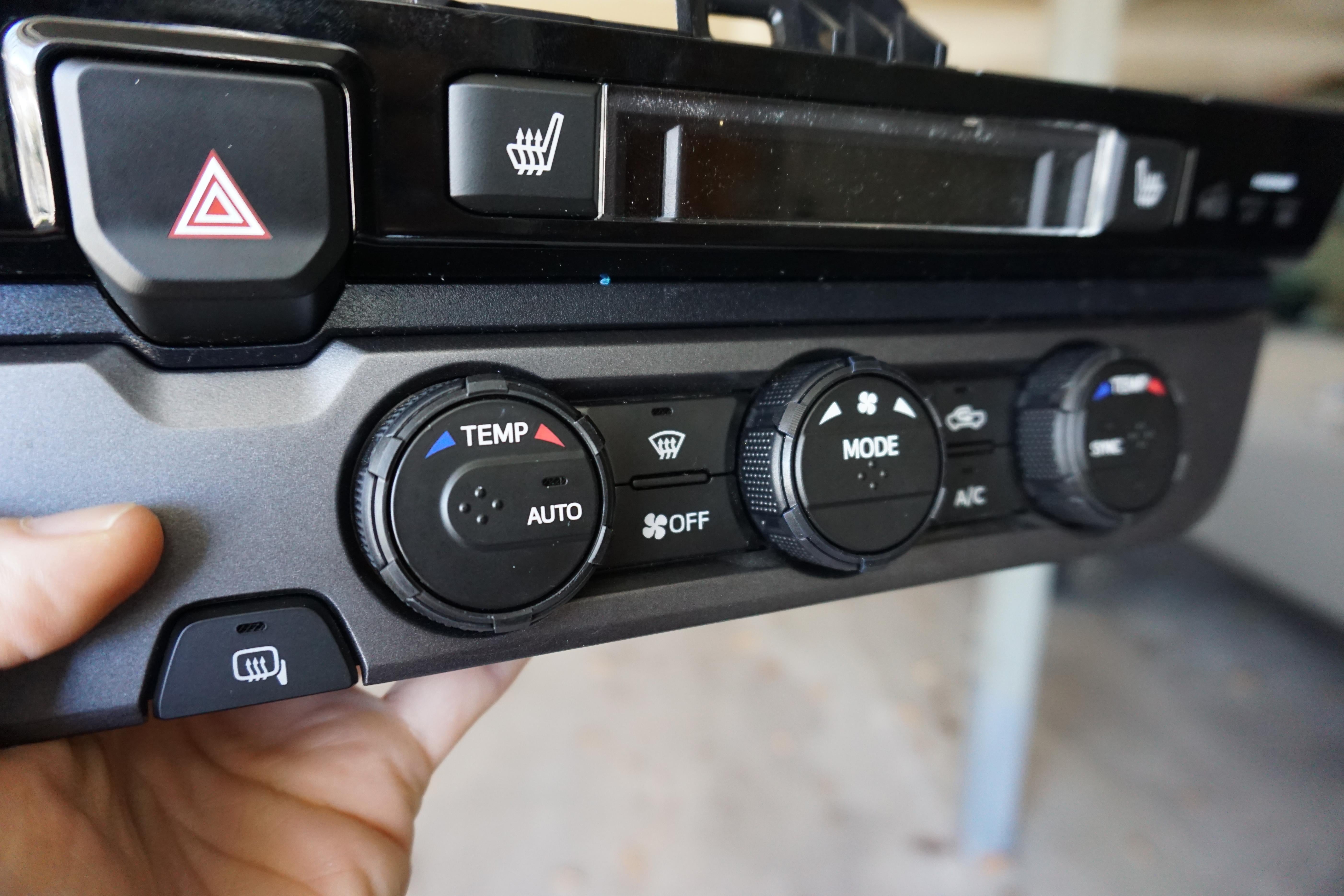 Climate Rings (2016-2023 Tacoma DUAL ZONE) - VOODOO BLUE