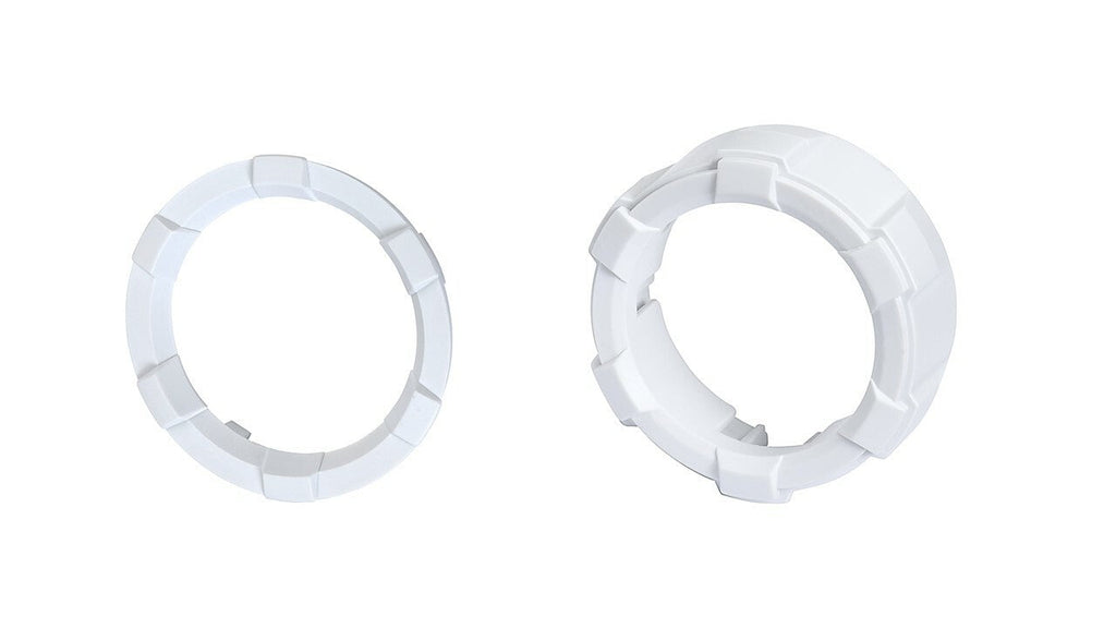 Start Button Ring + 4x4 Knob (2016-2023 Tacoma / 2020-2021 Tundra) - WHITE