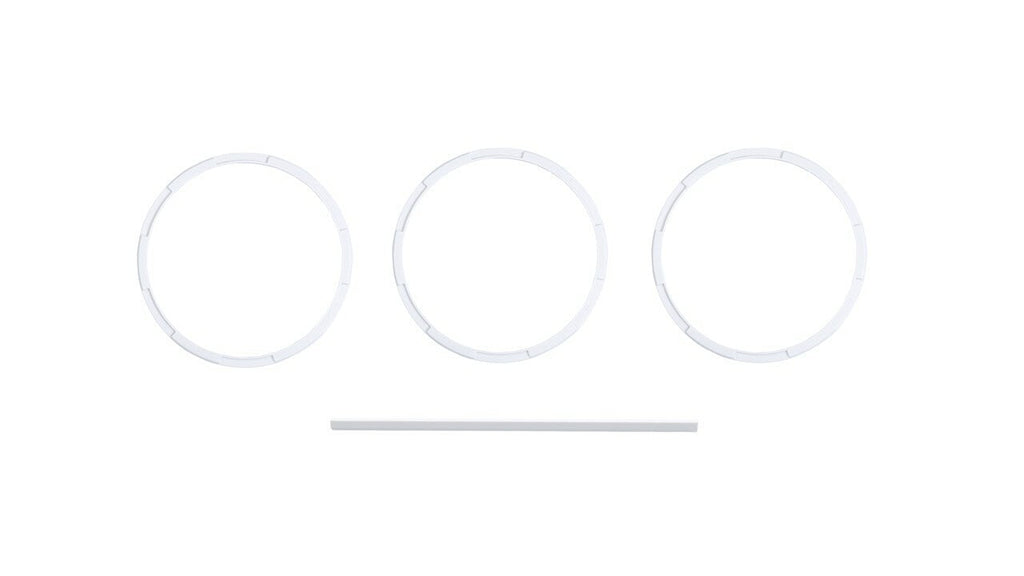 Climate Knob Trim Rings (2014-2021 Tundra) - WHITE