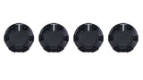 Climate Knobs (2007-2013 Tundra) - 4 PACK - BLACK
