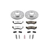 Power Stop 97-02 Ford Expedition Front Z36 Truck & Tow Brake Kit