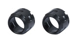 Climate Knobs (2014-2021 Tundra Dual Zone) - 2 PACK - BLACK