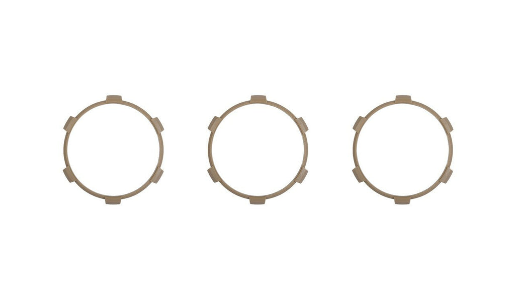 Climate Rings (2016-2023 Tacoma DUAL ZONE) - QUICKSAND