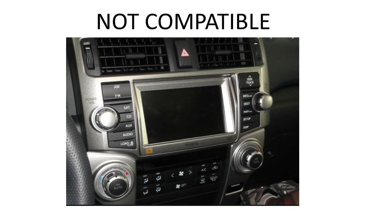 Radio Knobs (5th Gen 4Runner) - RED