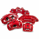 Power Stop 2018 Jeep Wrangler Rear Red Calipers w/Brackets - Pair