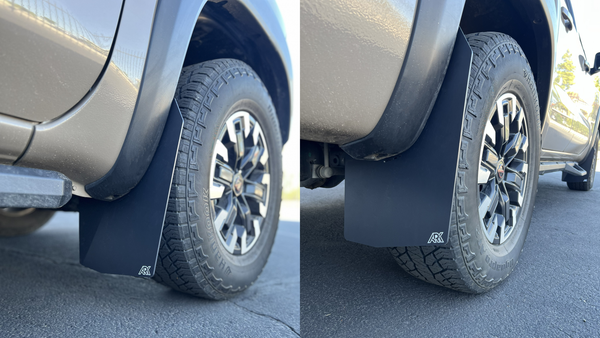 2022-2026 Nissan Frontier Pro4X TriXpoly Mudflaps – Juniper Overland
