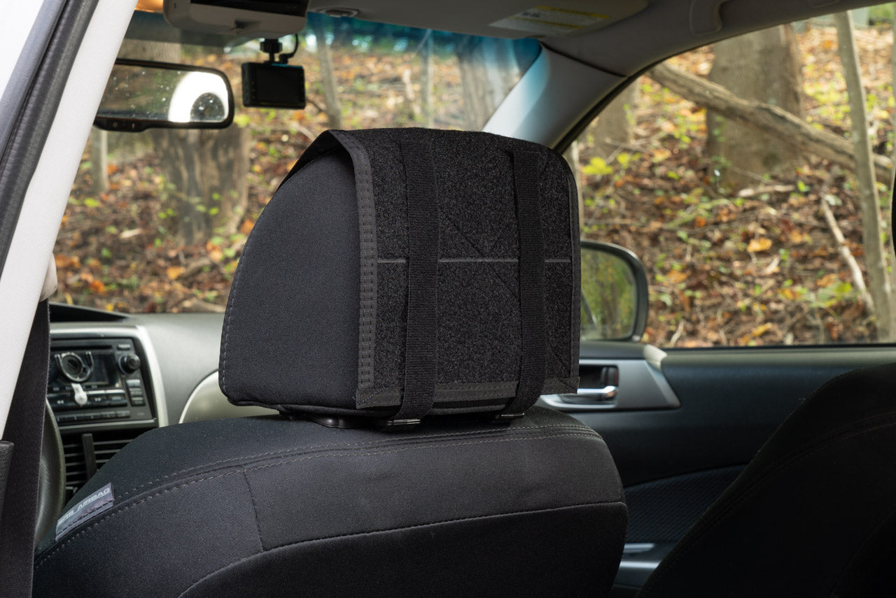 Headrest Velcro Pouch - 7 x 6 x 2