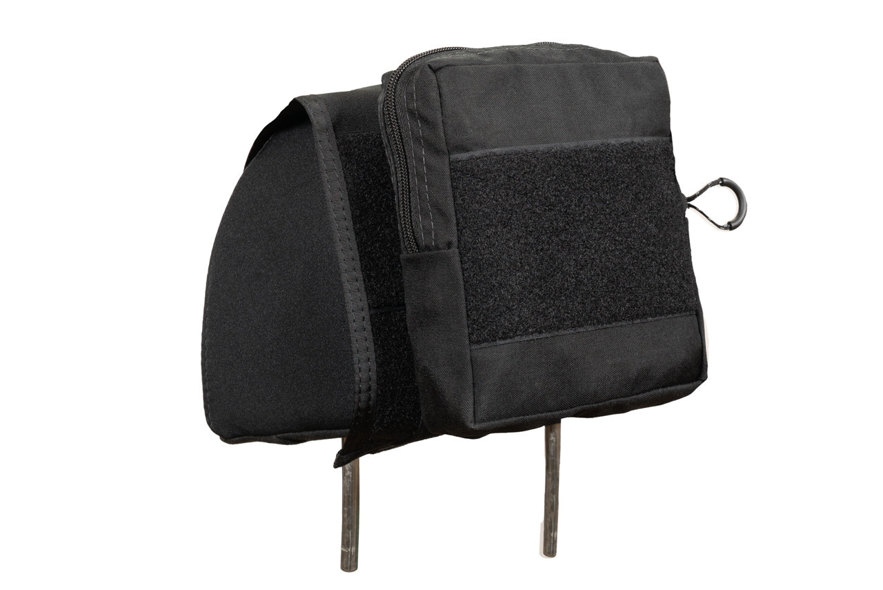Headrest Velcro Pouch - 7 x 6 x 2