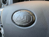 Steering Wheel Emblem Overlay (Select Toyota Models) - CEMENT - AJT DESIGN