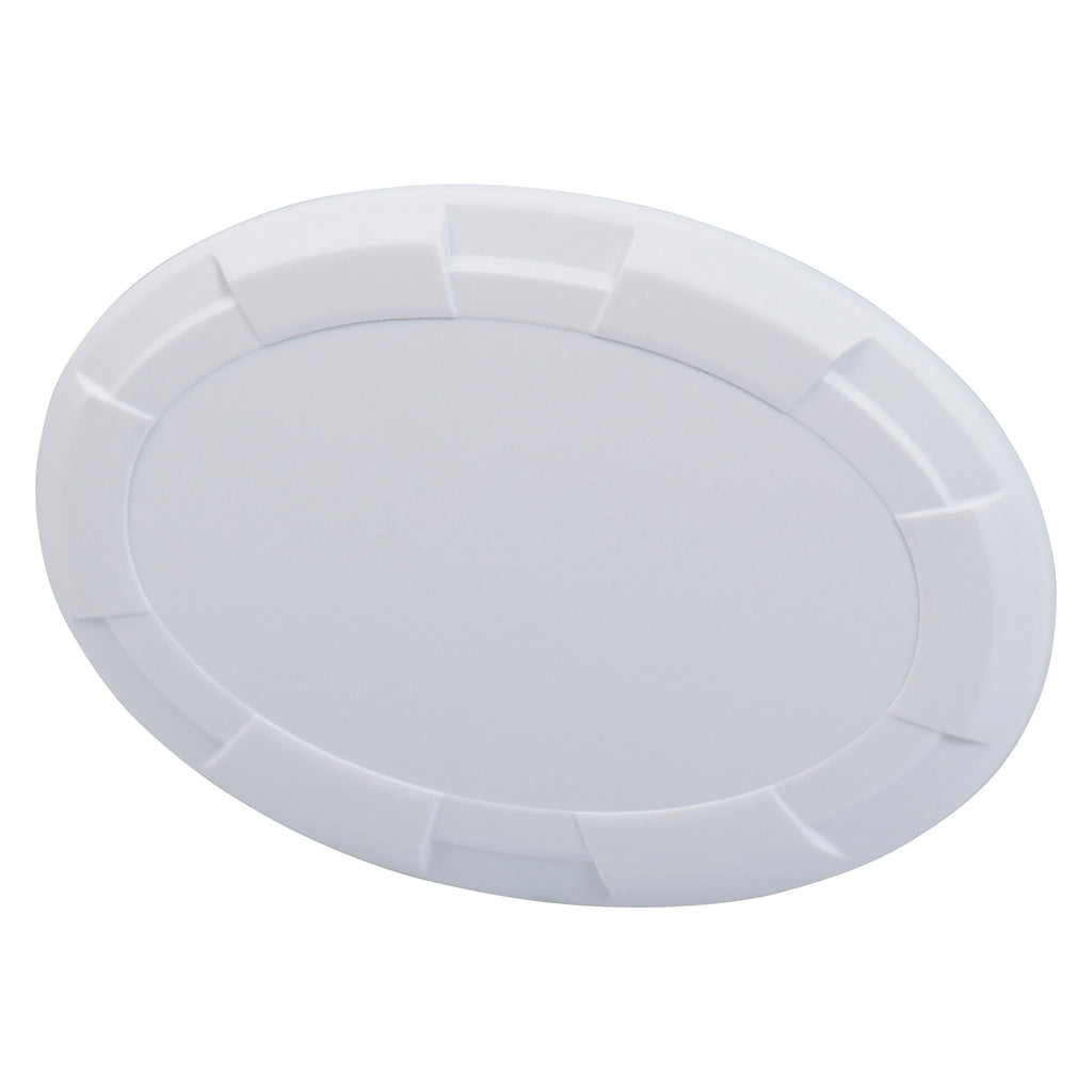 Steering Wheel Emblem Overlay (Select Toyota Models) - WHITE - BLANK