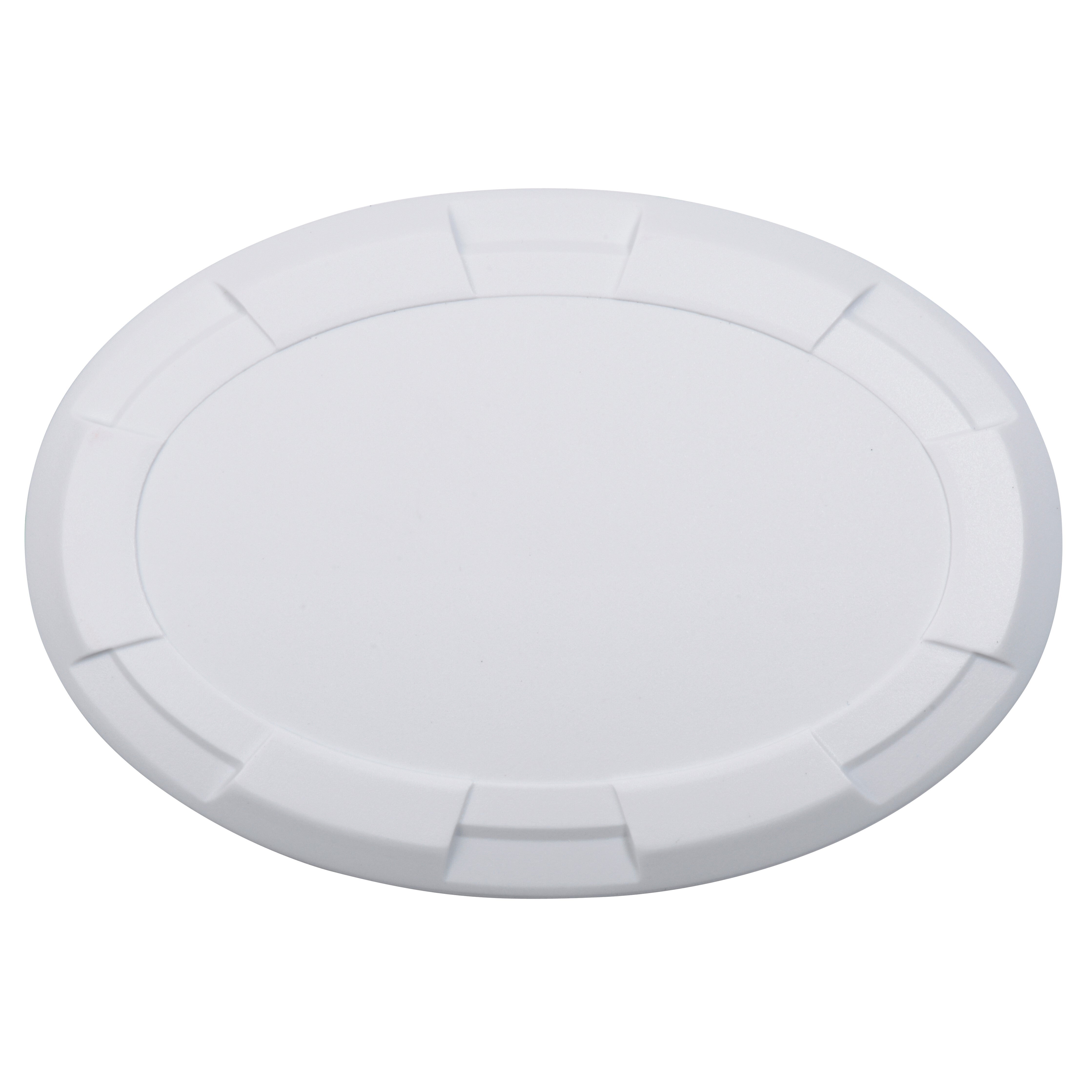 Steering Wheel Emblem Overlay (Select Toyota Models) - WHITE - BLANK