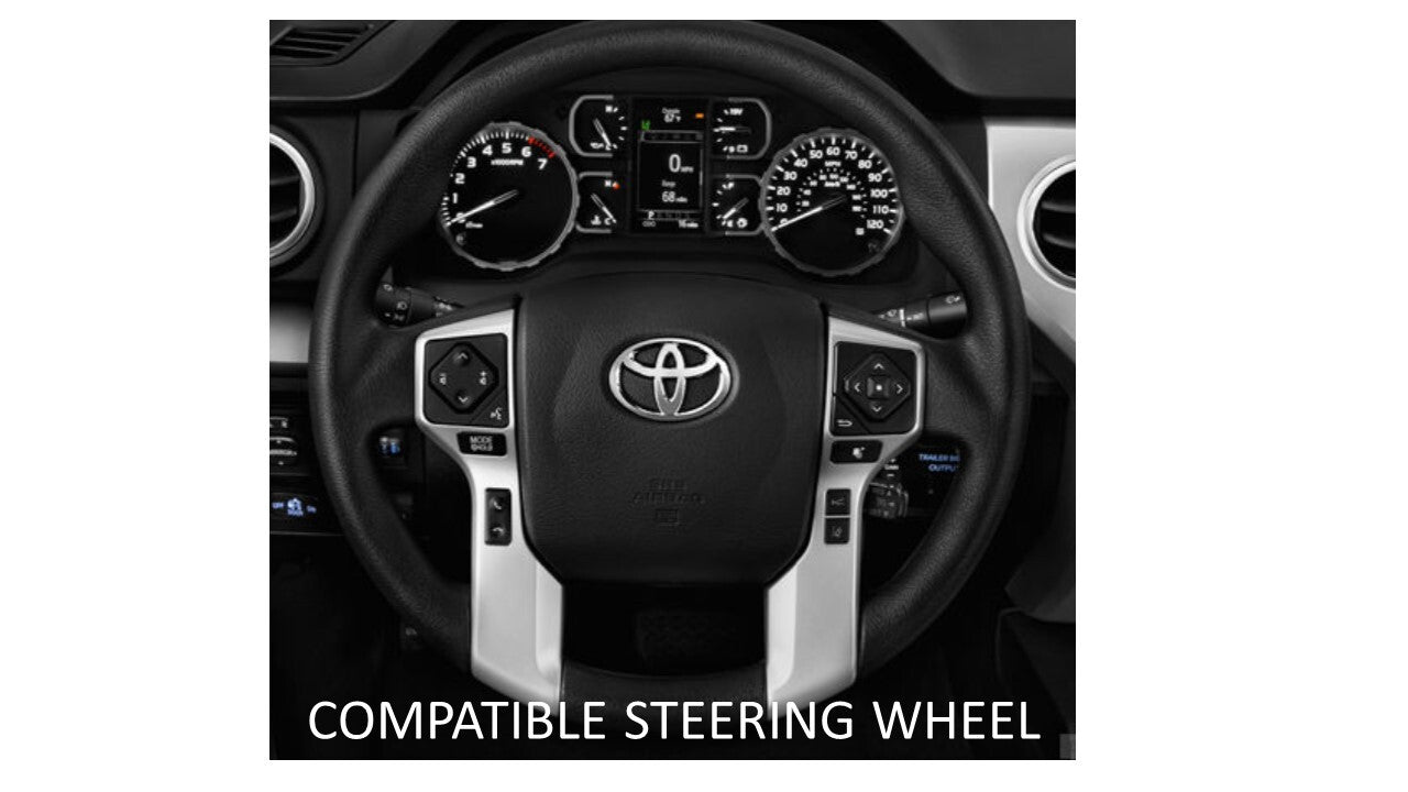 Steering Wheel Trim (Toyota) - BLACK
