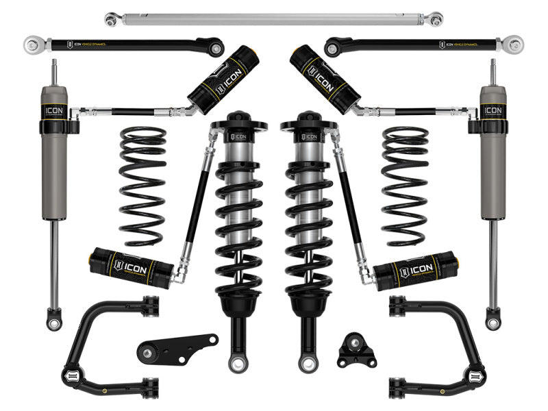 ICON 2024 Toyota Land Cruiser 250 Series 1.25-3in Lift Stage 7 Suspension System Tubular
