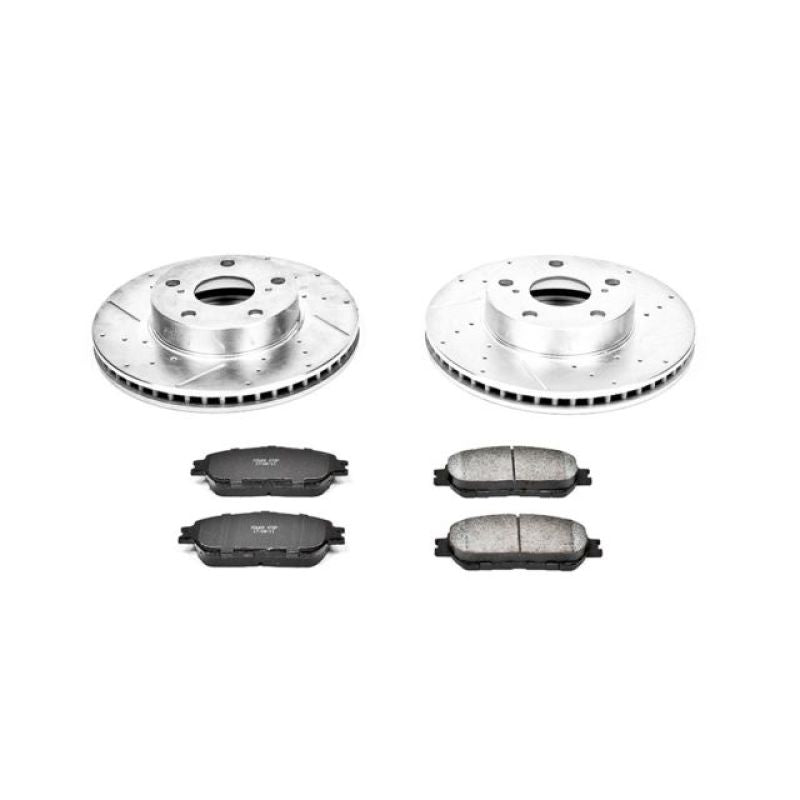 Power Stop 05-15 Toyota Tacoma Front Z23 Evolution Sport Brake Kit