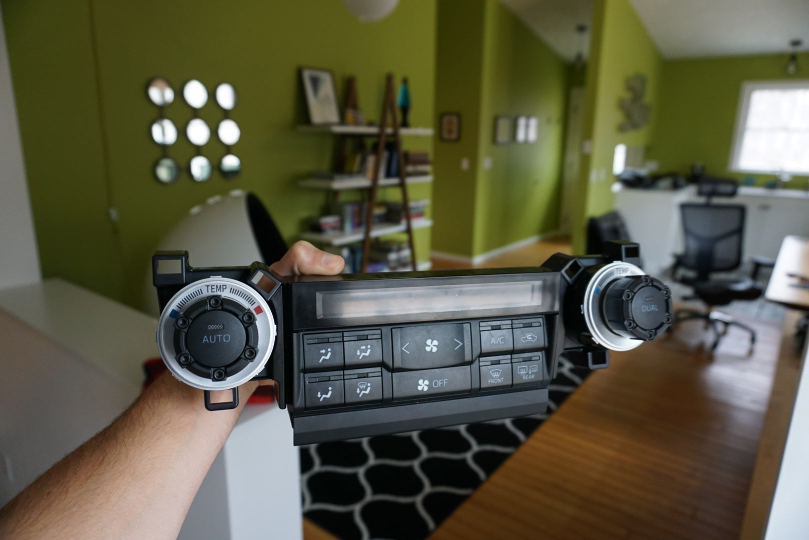 Climate Knobs (5th Gen 4Runner DUAL ZONE) - CEMENT