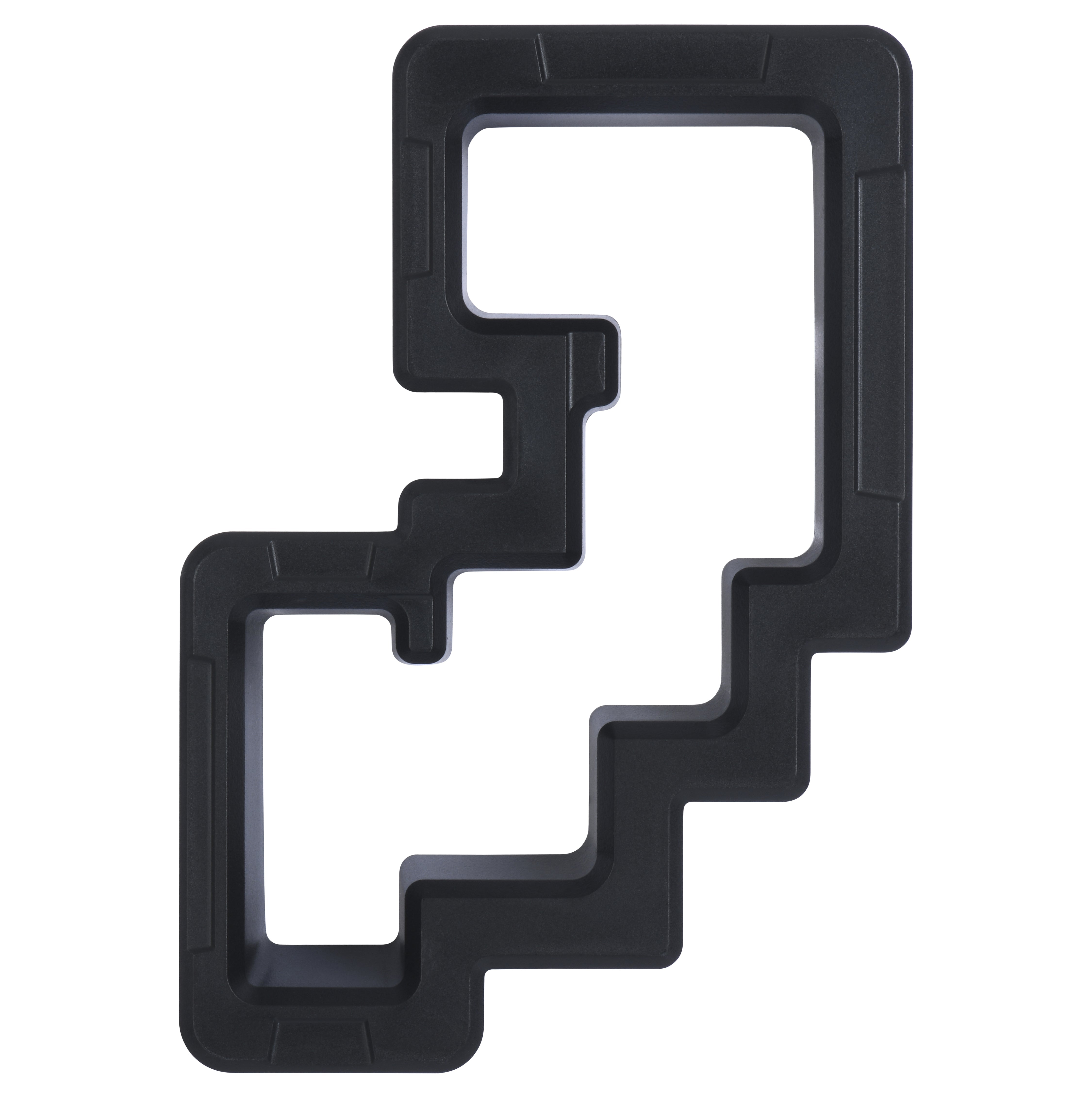 Cup Holder/Shifter/Shift Gate Trim Rings (2014-2021 Tundra) - BLACK