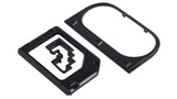 Cup Holder/Shifter/Shift Gate Trim Rings (2014-2021 Tundra) - BLACK