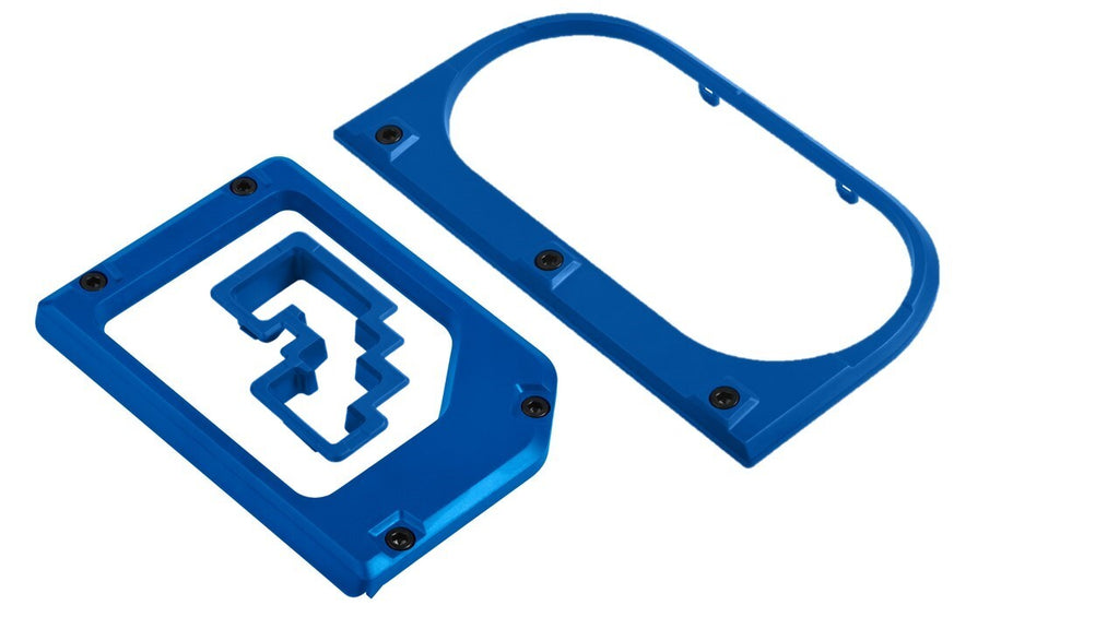 Cup Holder/Shifter/Shift Gate Trim Rings (2014-2021 Tundra) - VOODOO BLUE