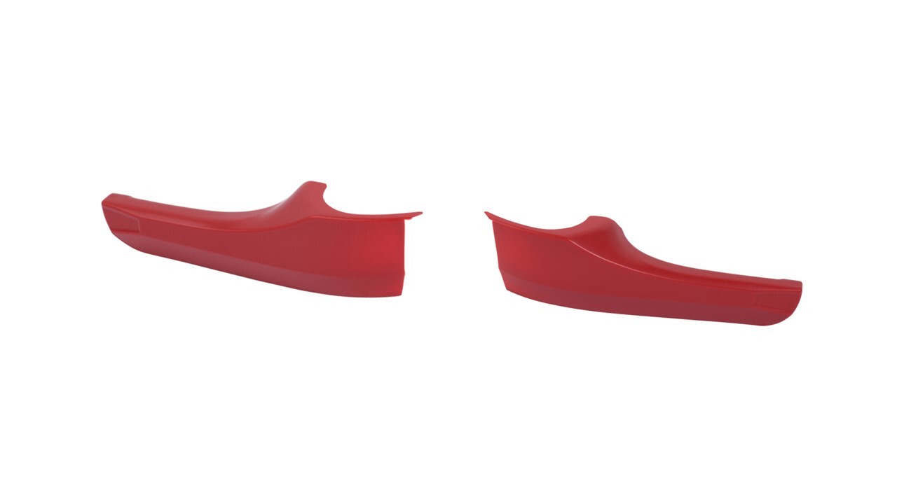 Door Handle Covers (2016-2023 Tacoma) 2PK - RED
