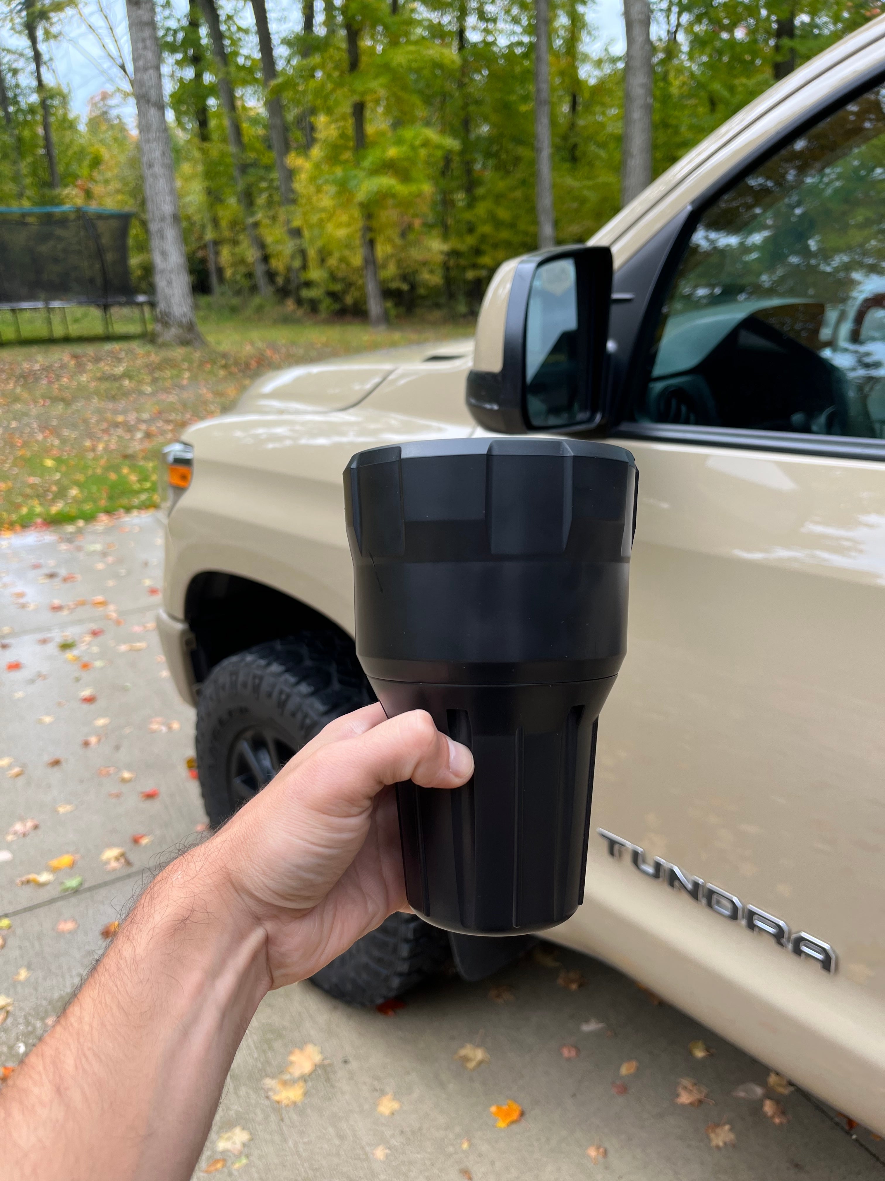 Oversize Cup Holder (2014-2021 Tundra) - RED
