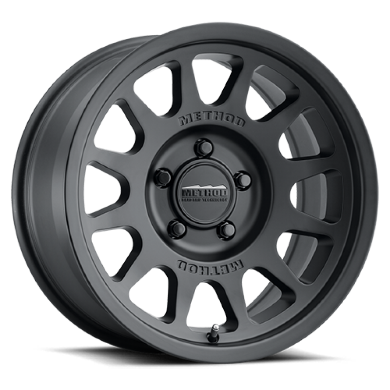 Method MR703 Bead Grip, 16x6 +68mm Offset 5x130 78.1mm CB Matte Black