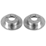 Power Stop 07-09 Dodge Sprinter 2500 Rear Evolution Drilled & Slotted Rotors - Pair