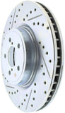 StopTech 05-14 Subaru Legacy Select Sport Drilled & Slotted Rotor - Right