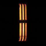 AlphaRex 24-25 Toyota Tacoma NOVA-Series LED Prismatic Tail Lights - Alpha-Black