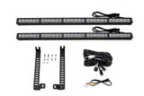 Diode Dynamics 14-19 Toyota 4Runner SS30 Dual Stealth Lightbar Kit - White Driving