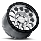 Method MR315 17x8.5 0mm Offset 6x5.5 106.25mm CB Machined Wheel - Gloss Black Lip