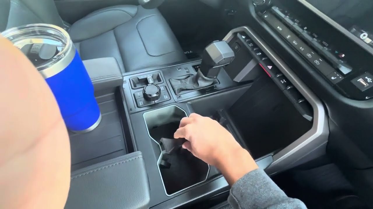 Cup Holder Insert (2022+ Tundra) - BLACK