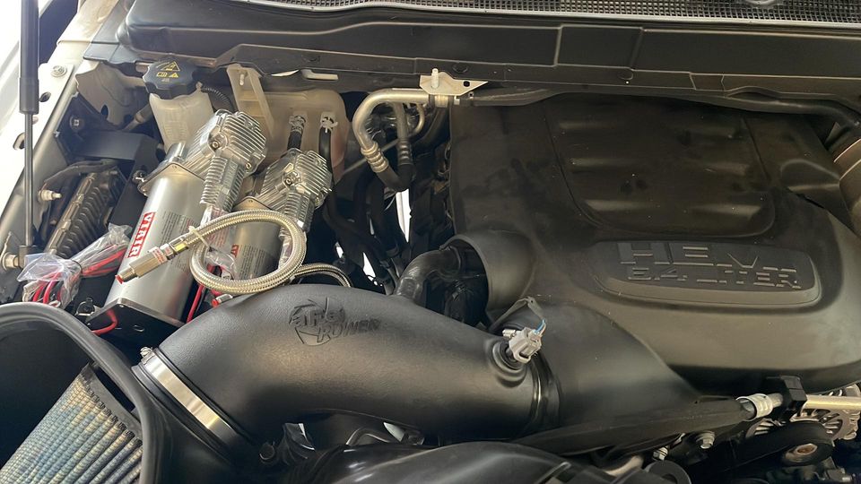 19+ Ram HD Gas Dual Viair Compressor Mount