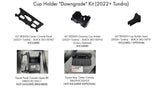 Cup Holder "Downgrade" Kit (2022+ Tundra)