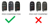 Injection Fob IF025 (Jeep Smart) - BLUE