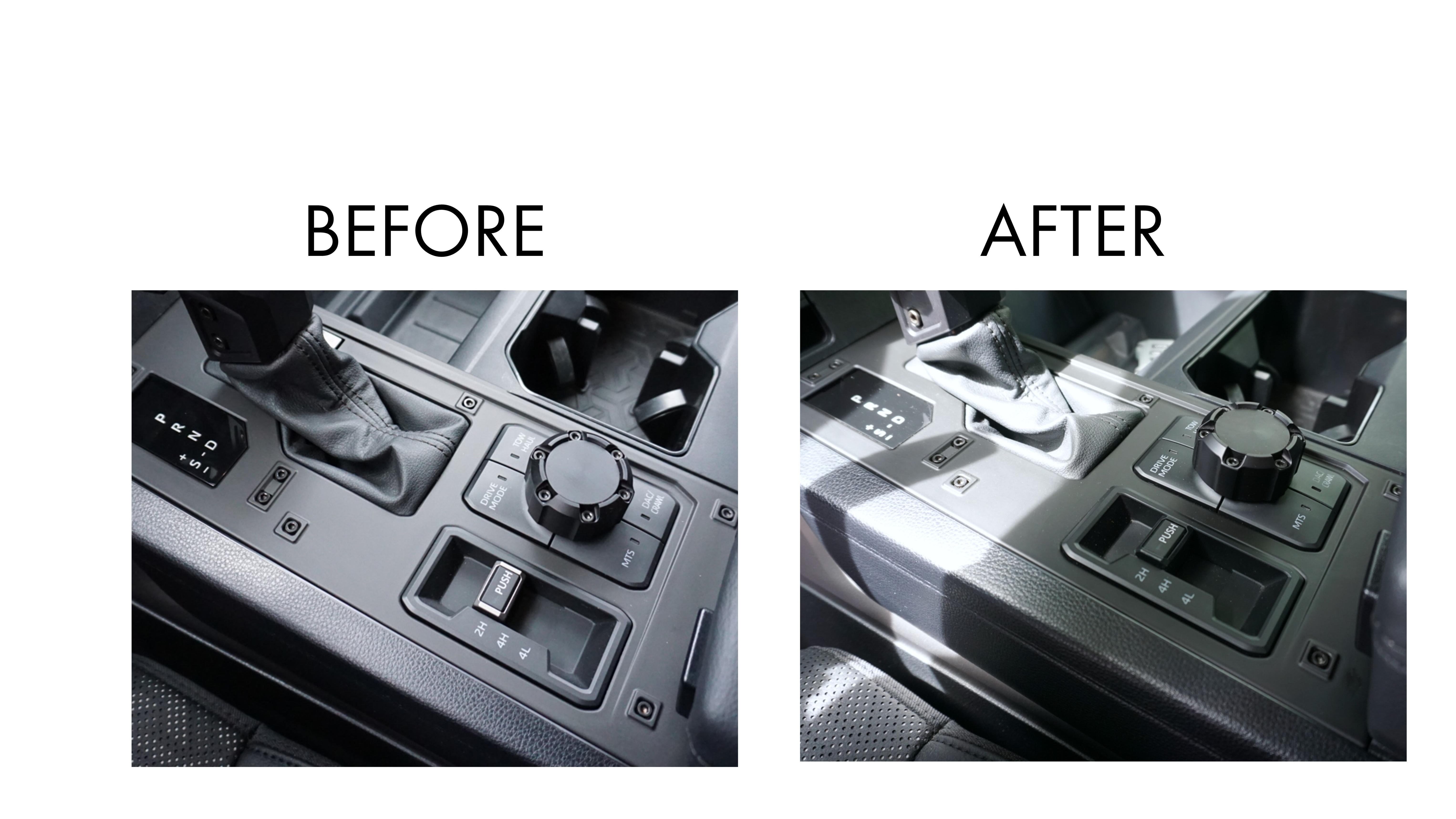 4x4 Button Trim (2022+ Tundra) - BLACK