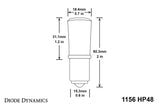 Diode Dynamics 1156 LED Bulb HP48 LED - Cool - White (Pair)