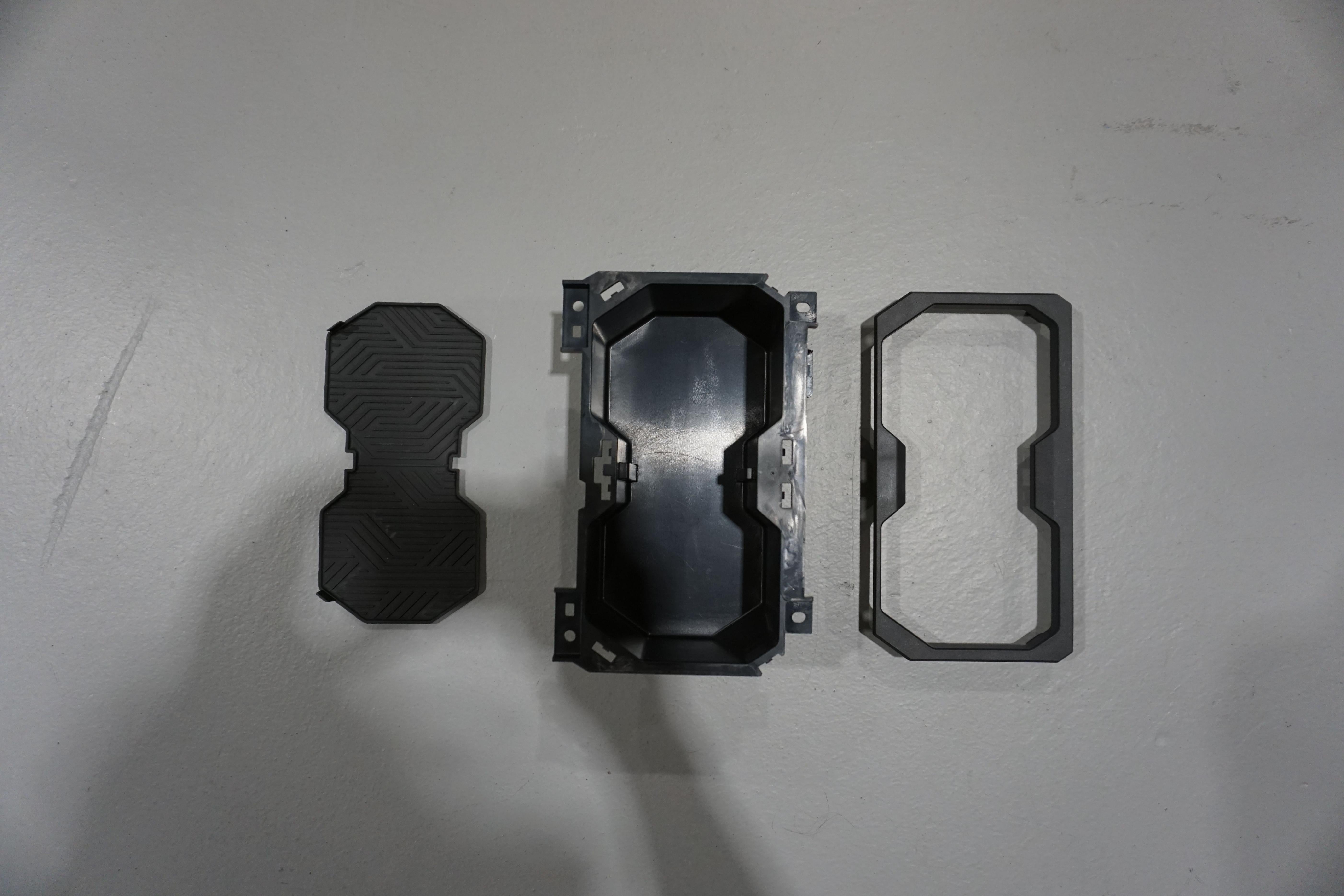 Oversize Cup Holder (2024+ Tacoma) - SOLAR OCTANE/BLACK