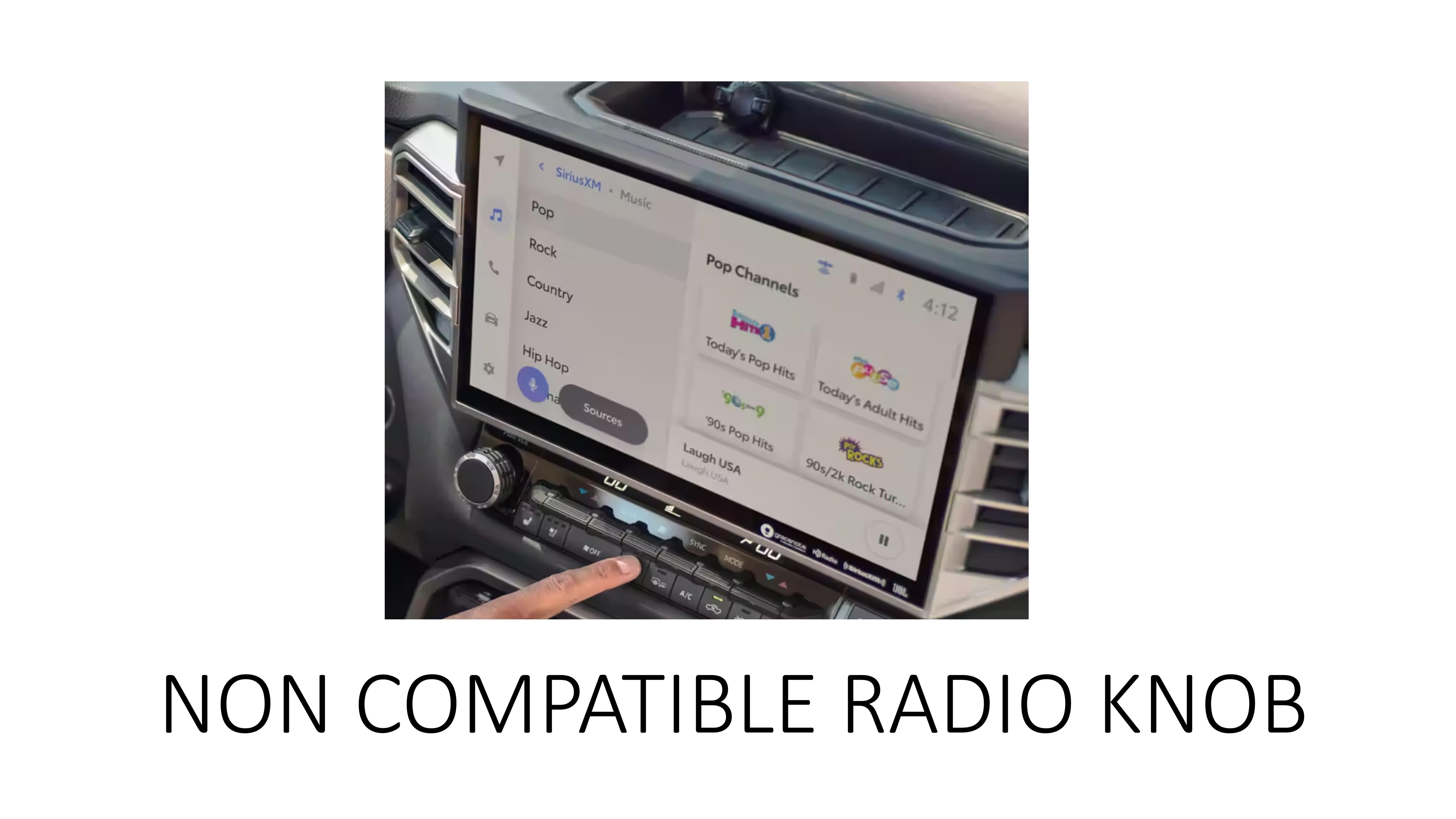 Radio Knob (2022+ Tundra 8